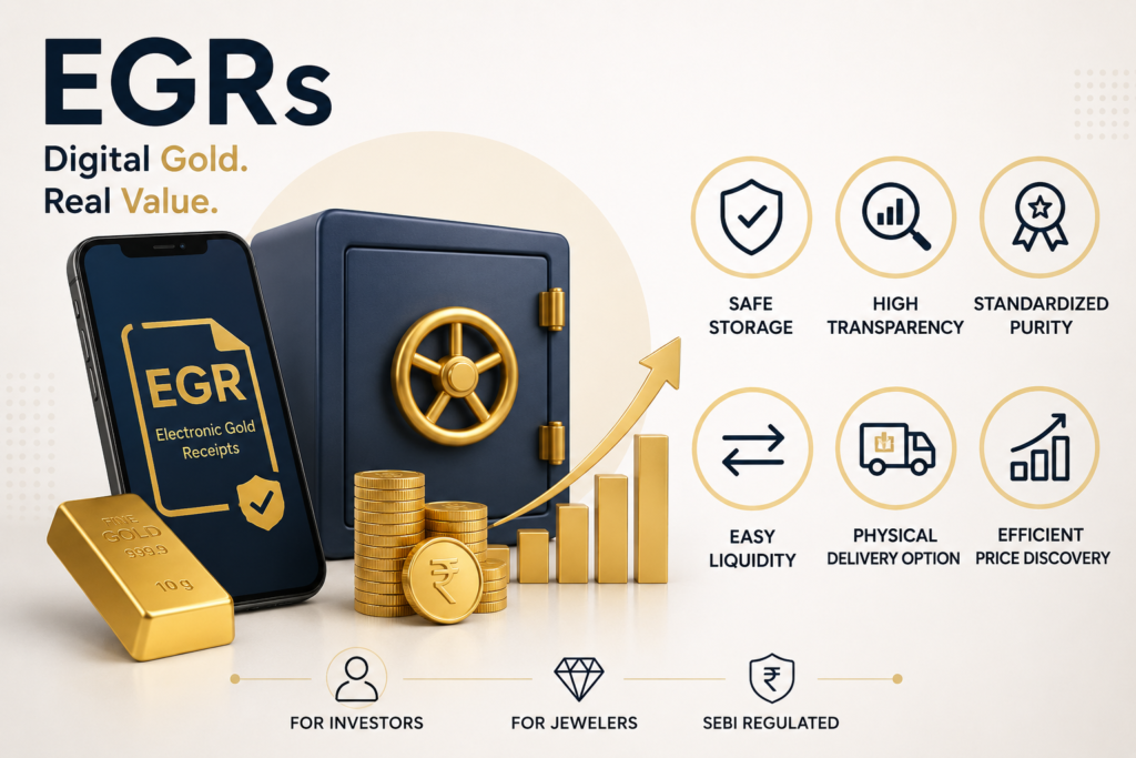 Why Electronic Gold Receipts (EGRs) Are Better Than Physical Gold Electronic Gold Receipts (EGR)