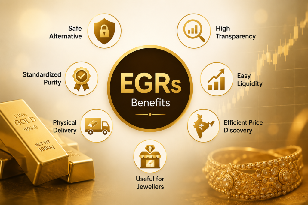 Why Electronic Gold Receipts (EGRs) Are Better Than Physical Gold egrs benefits
