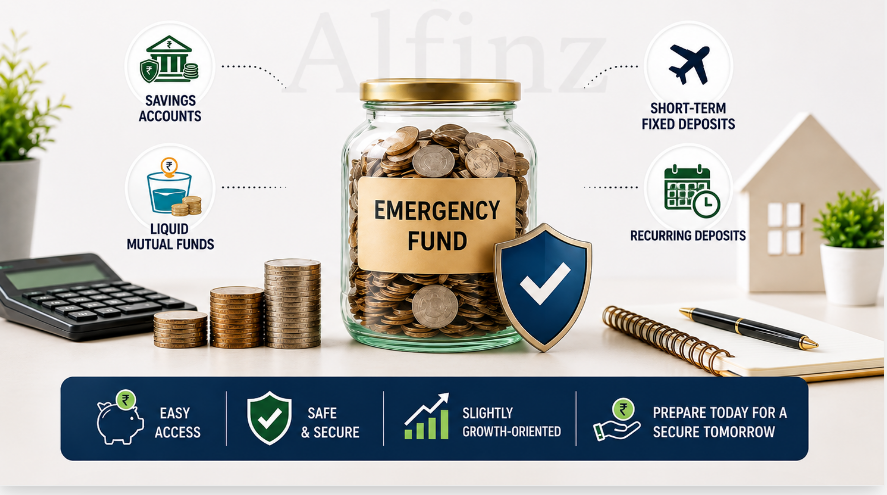 where should emergency fund should be kept