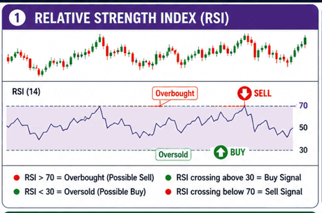 What are the Best Technical Indicators for Short-Term Trading? Part-2 RSI: Technical Indicators