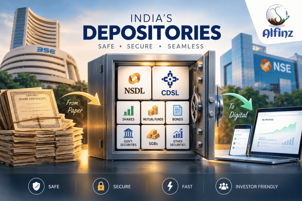 Depositories in India explained with NSDL, CDSL and digital securities